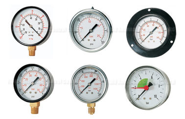 -76cmHG - 1500Psi Pneumatik Hava Basınçölçeri, Basınç Manometre 40mm-150mm Döner Boyutu